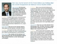 Das Liga Journal sprach mit Dr. Frank Käßner