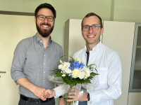 Dr. med. Florian Daub (l.), Dr. med. Jiri Rejthar